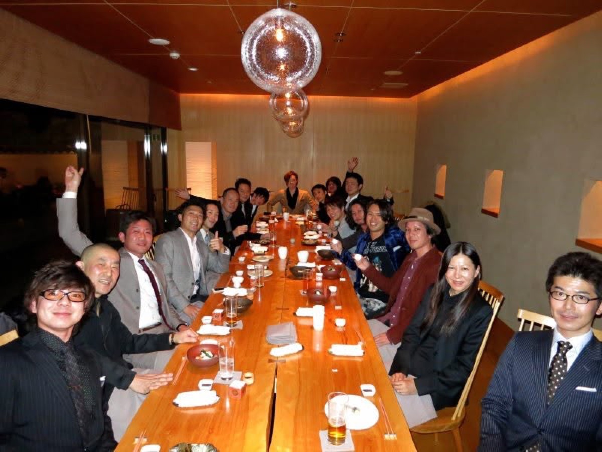 ハワイセミナー後の懇親会の会食